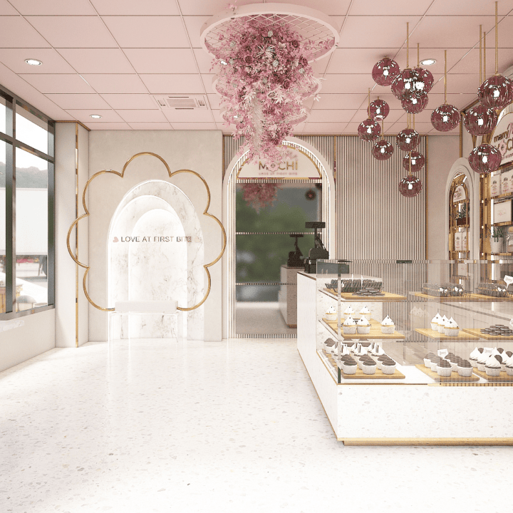 Drinks and Bake Shops Interior Design